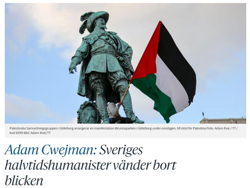 Stöd för Hamas i Sverige