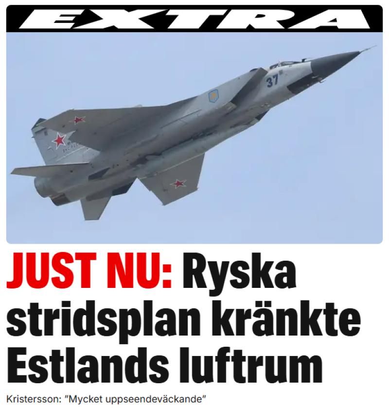 Ryssland utkar sin aggressivitet
