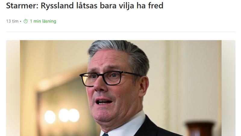 Se upp för Ryssland!