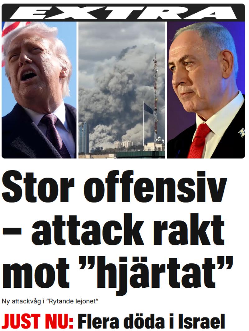 Iran sl�r tillbaka