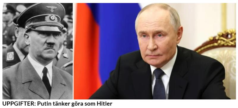 Putin � den nya Hitler