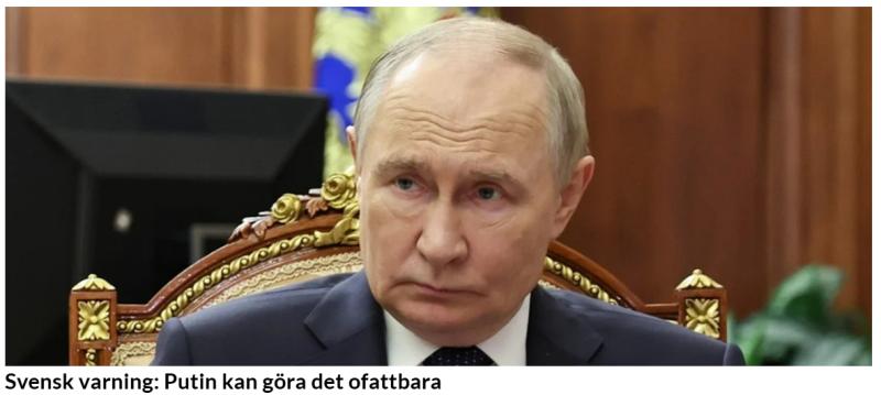 Sverige varnar